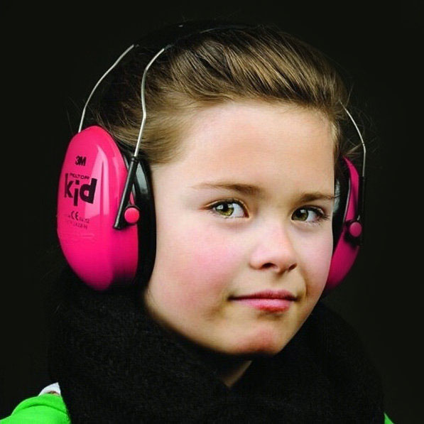 słuchawki wygłuszające 3M dla dzieci w kolorze różowym