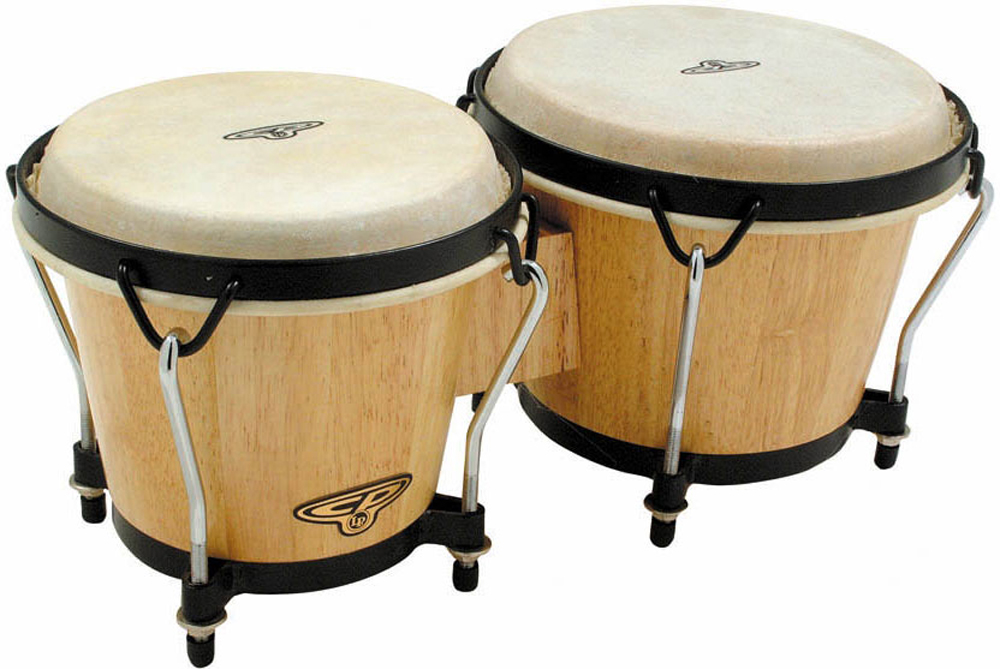 Latin Percussion CP Traditional Bongos, Natural Wood Sklep DrumCenter.pl