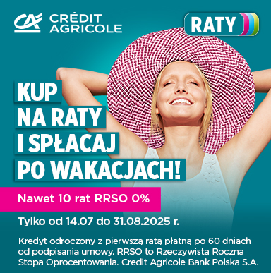 Raty 0% z Credit Agricole