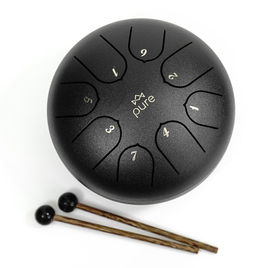 Pure Tongue Drum Pro Mini 6" 8 tonów (C-dur) BLACK