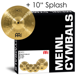 Meinl HCS Set 14 16 20 + Splash 10 FREE