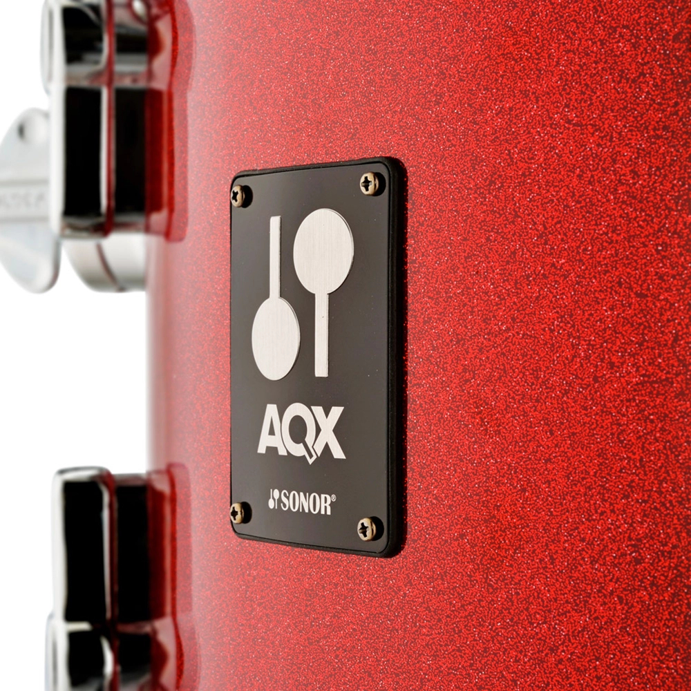 SONOR AQX Stage Red Moon Sparkle + hardware 