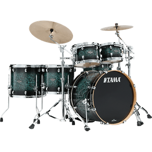 Tama Starclassic Performer 22 (Molten Steel Burst) + floor tom 14"