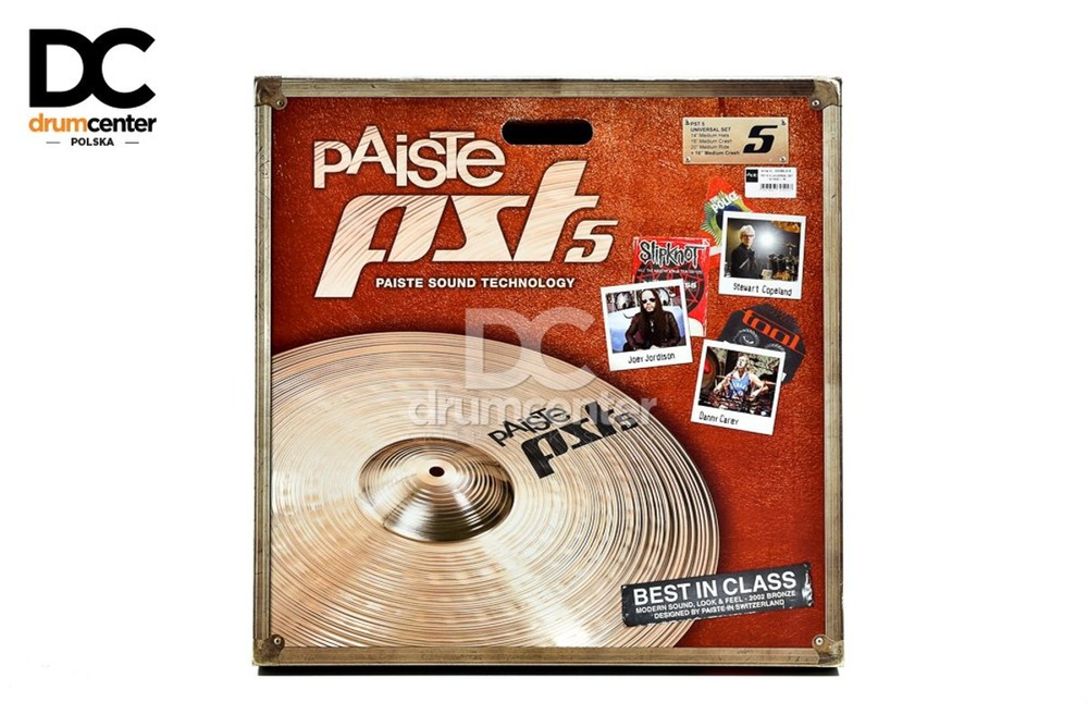 Paiste PST5 Universal Set  14 16 20 + Crash 18 