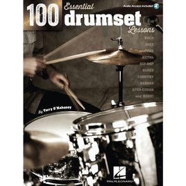 100 Essential  Drumset Lessons by Terry O'Mahoney