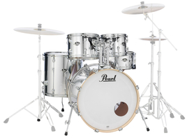 Pearl Export 22 Rock (Mirror Chrome) Shell set