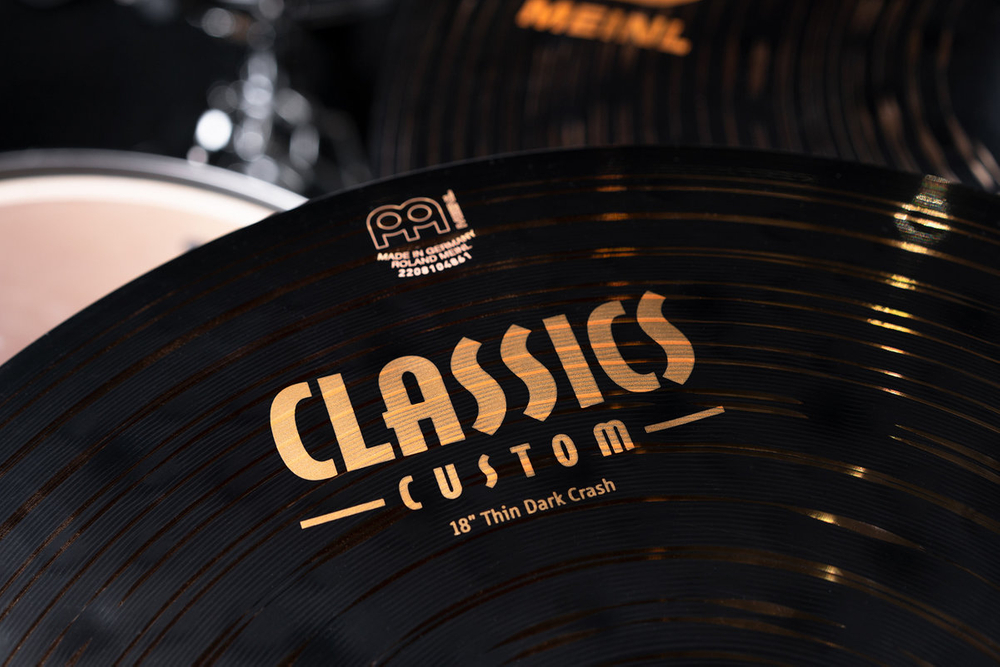 Meinl Classics Custom Dark Thin Crash 16