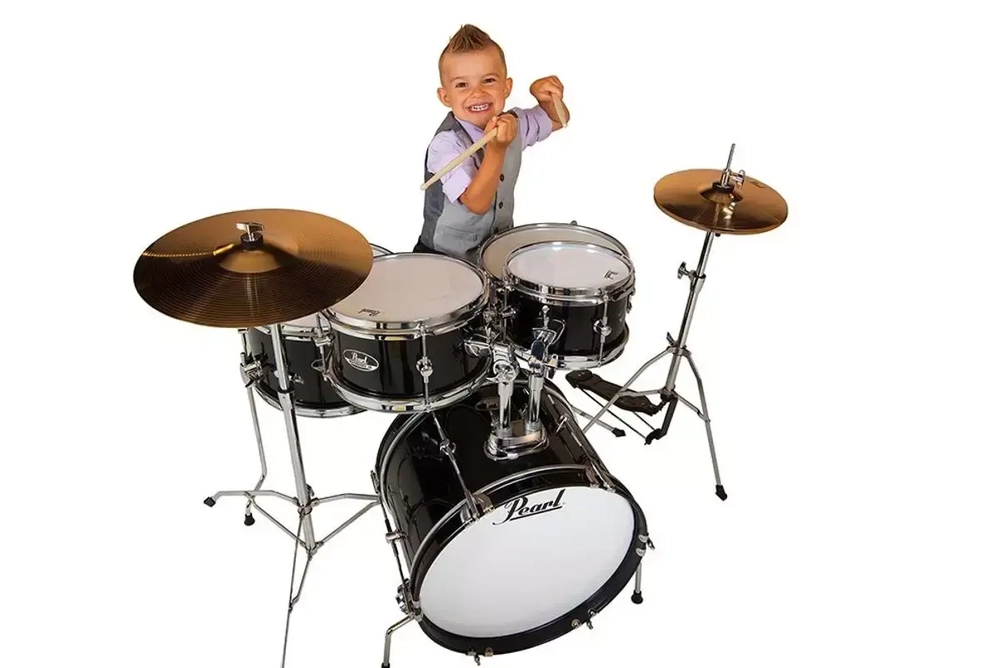 Pearl Roadshow Junior (BLACK) -  Perkusja dla Dzieci (3-7 lat)