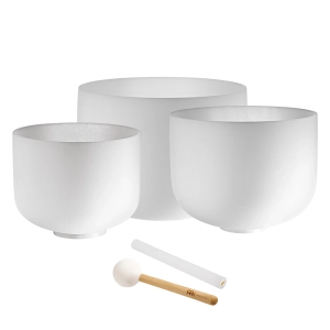 Meinl Zestaw 3 Mis Kryształowych Crystal Chakra Set CSBSETGEC