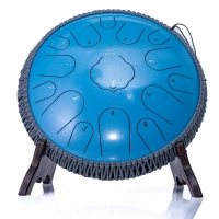 Pure Tongue Drum Lotus 14'' 15 tonów (D-Dur) BLUE