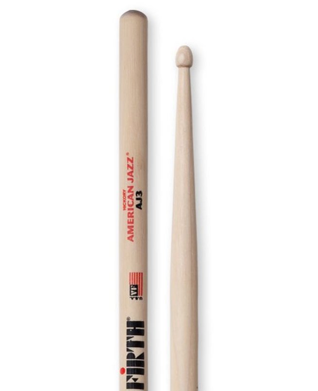 Vic Firth AJ3 (American Jazz Hickory) 