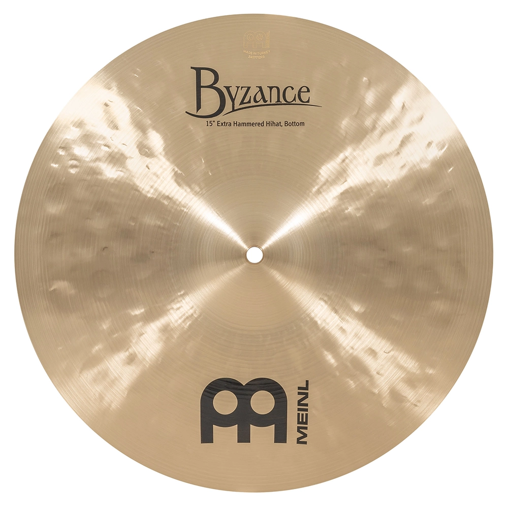 MEINL Cymbals 15" Byzance Traditional Extra Hammered Hihat