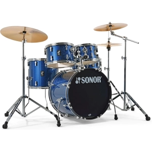SONOR AQX Studio Blue Ocean Sparkle + hardware