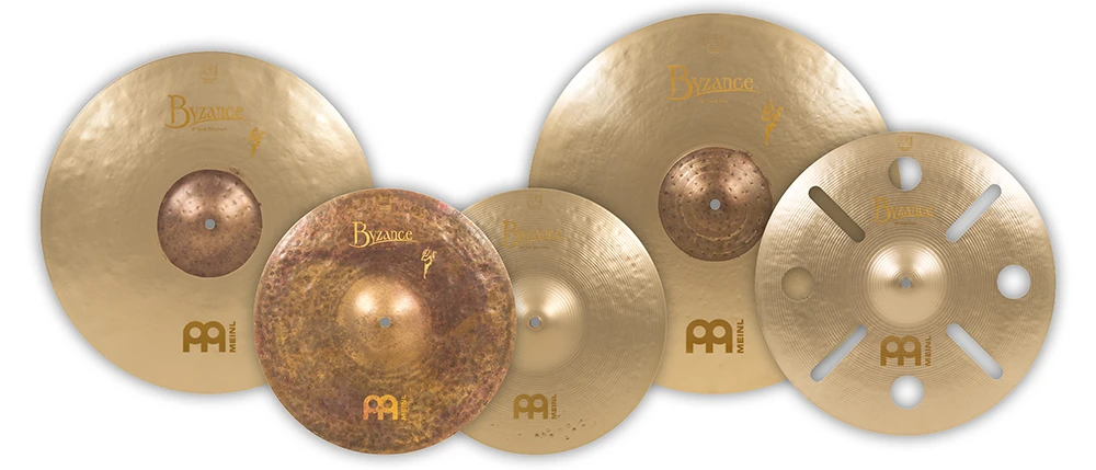 Meinl Byzance Benny Greb Sand Cymbal Box Set + B16TRC