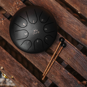 Pure Tongue Drum Pro Mini 6" 8 tonów (C-dur) BLACK