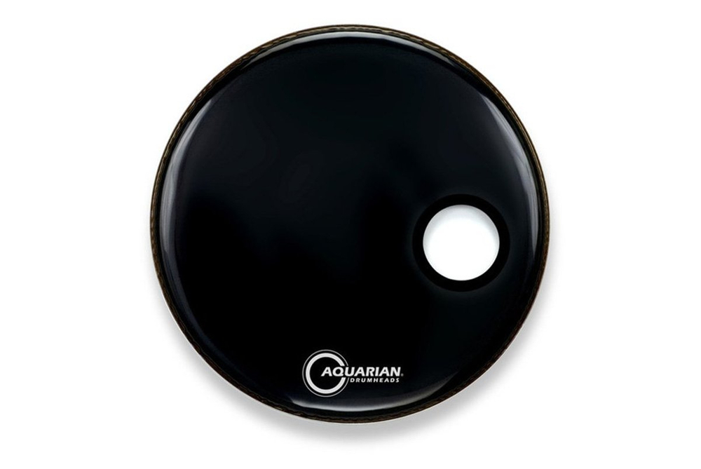 Aquarian Ported Bassdrum Heads 16 SMPTCC16B (BK)