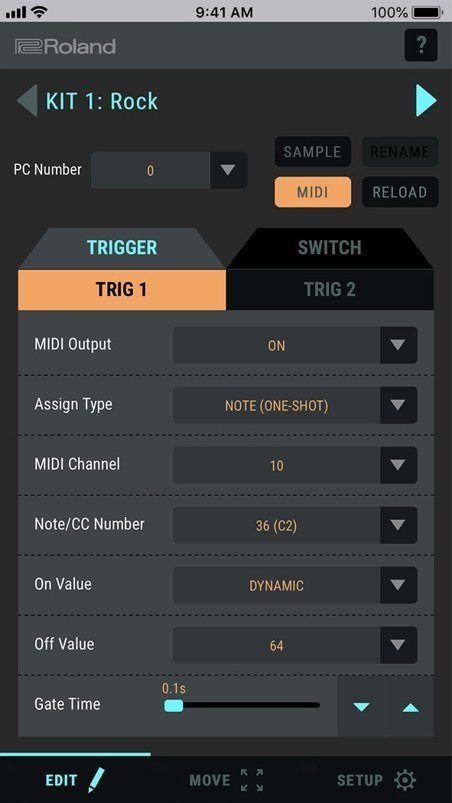 Roland TM-1 Trigger Moduł Perkusyjny