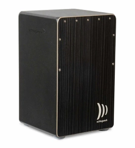 Schlagwerk CP91 Cajon Rudiments Hard Coal Stripes L