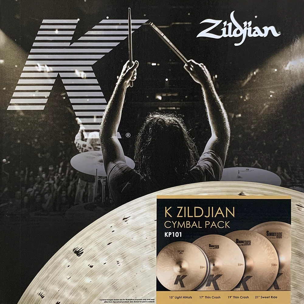 Zildjian K Set 15 17 19 21 - KP101