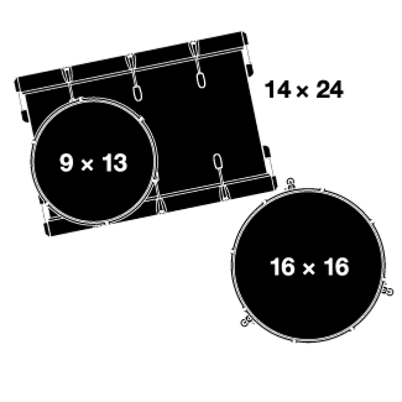 Gretsch Renown Maple 24 (Silver Oyster Pearl)