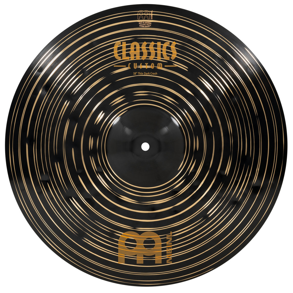 Meinl Classics Custom Dark Thin Crash 16