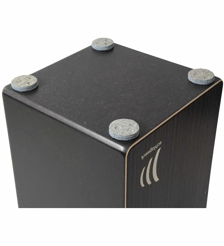 Schlagwerk CP91 Cajon Rudiments Hard Coal Stripes L