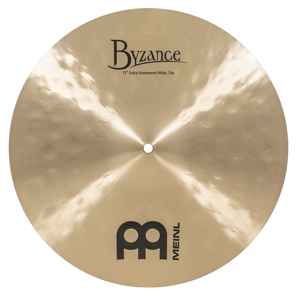 MEINL Cymbals 15" Byzance Traditional Extra Hammered Hihat