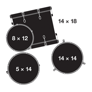 Gretsch Catalina Club Jazz 18 (Gloss Crimson Burst)