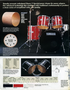 Yamaha Power Special 10 12 14 20 BLACK (UŻYWANA PERKUSJA Z GWARANCJĄ)