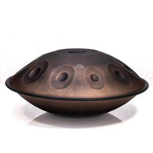 Pure Handpan Classic Energy Reverse Ding BRONZE 22" (56 cm) 10-notes  D-Kurd 