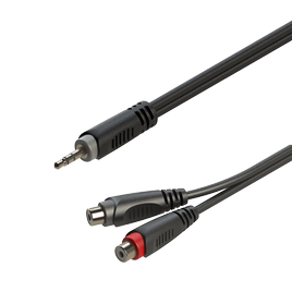 Roxtone Kabel Audio 2x RCA - Mini Jack RAYC330L02