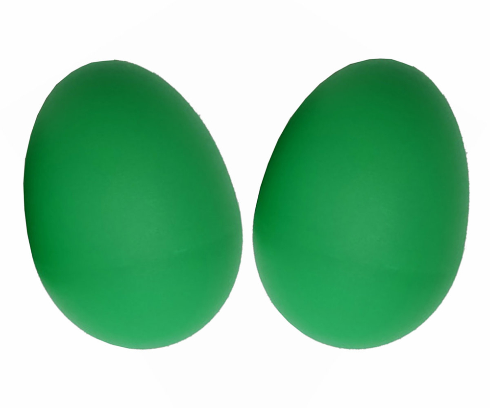 DrumParts Egg Shaker Green 2 sztuki 