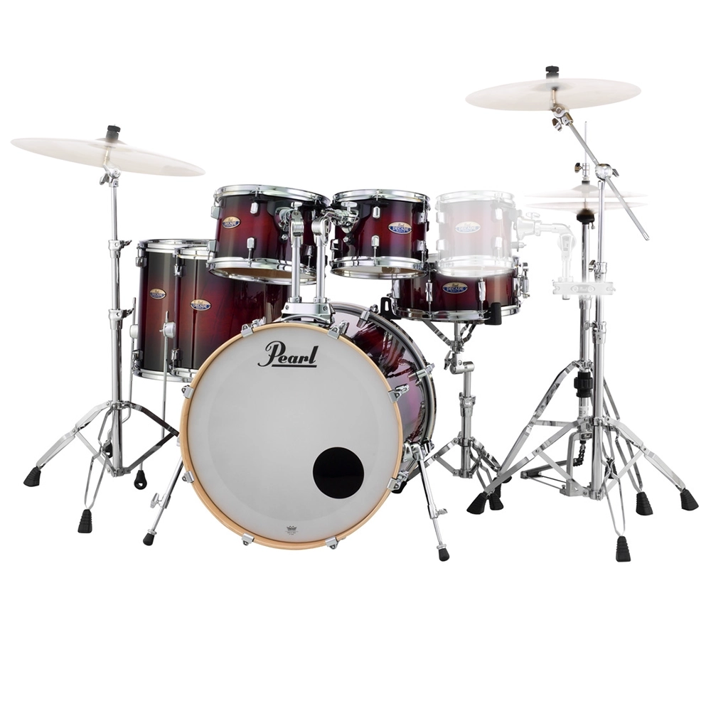 Pearl Decade Maple 22 (Gloss Deep Red) + Floor Tom 14