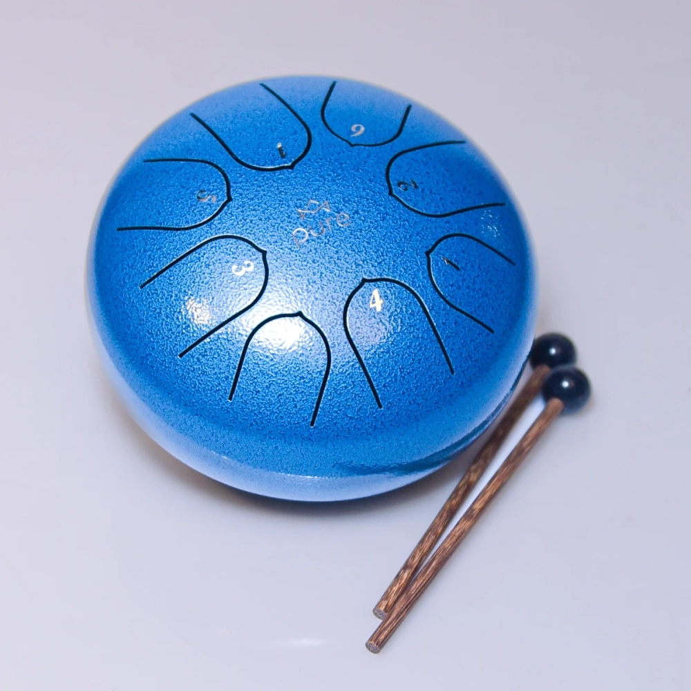 Pure Tongue Drum Mini 6" 8 tonów (C-dur) SEA BLUE