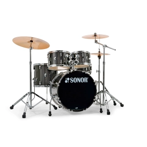 SONOR AQX Studio Black Midnight Sparkle + hardware