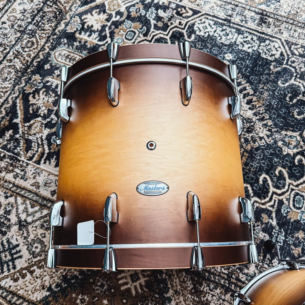 Perkusja Pearl Masters MCT 10 12 16 22 w kolorze Satin Natural Burst (UŻYWANA PERKUSJA Z GWARANCJĄ)