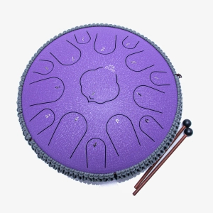 Pure Tongue Drum Lotus 14" 15 tonów (D-Dur) LAVENDER 