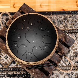 Pure Tongue Drum Pro 14" 15 tonów (C-Dur) BLACK