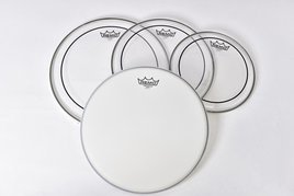 Remo Pack 10 12 14 Pinstripe Clear + 14 Ambassador