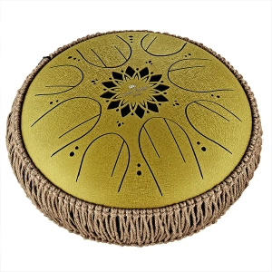 Meinl Sonic Energy Steel Tongue Drum 10" Gold MOSTD3G