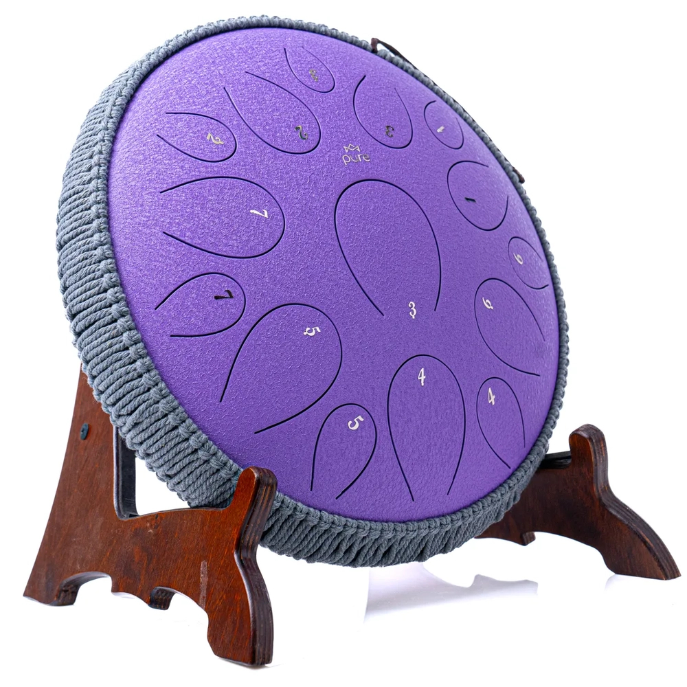 Pure Tongue Drum Pro 14" 15 tonów (C-Dur) LAVENDER