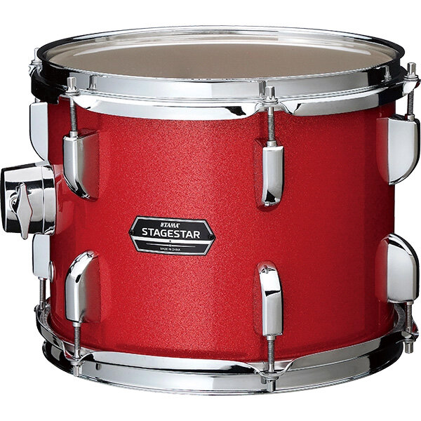 Tama Stagestar na 20 + talerze Meinl + Stołek (Candy Red Sparkle)