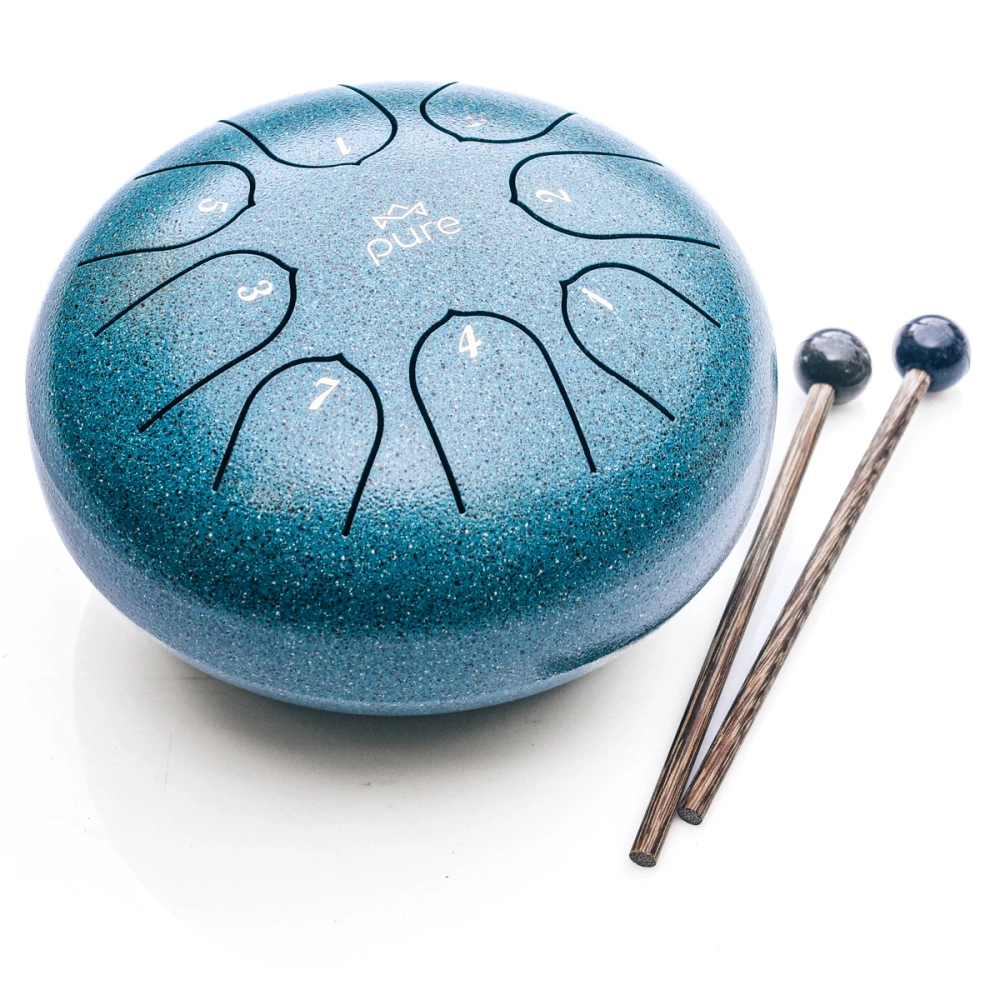 Pure Tongue Drum Mini 6" 8 tonów (C-dur) MALACHITE