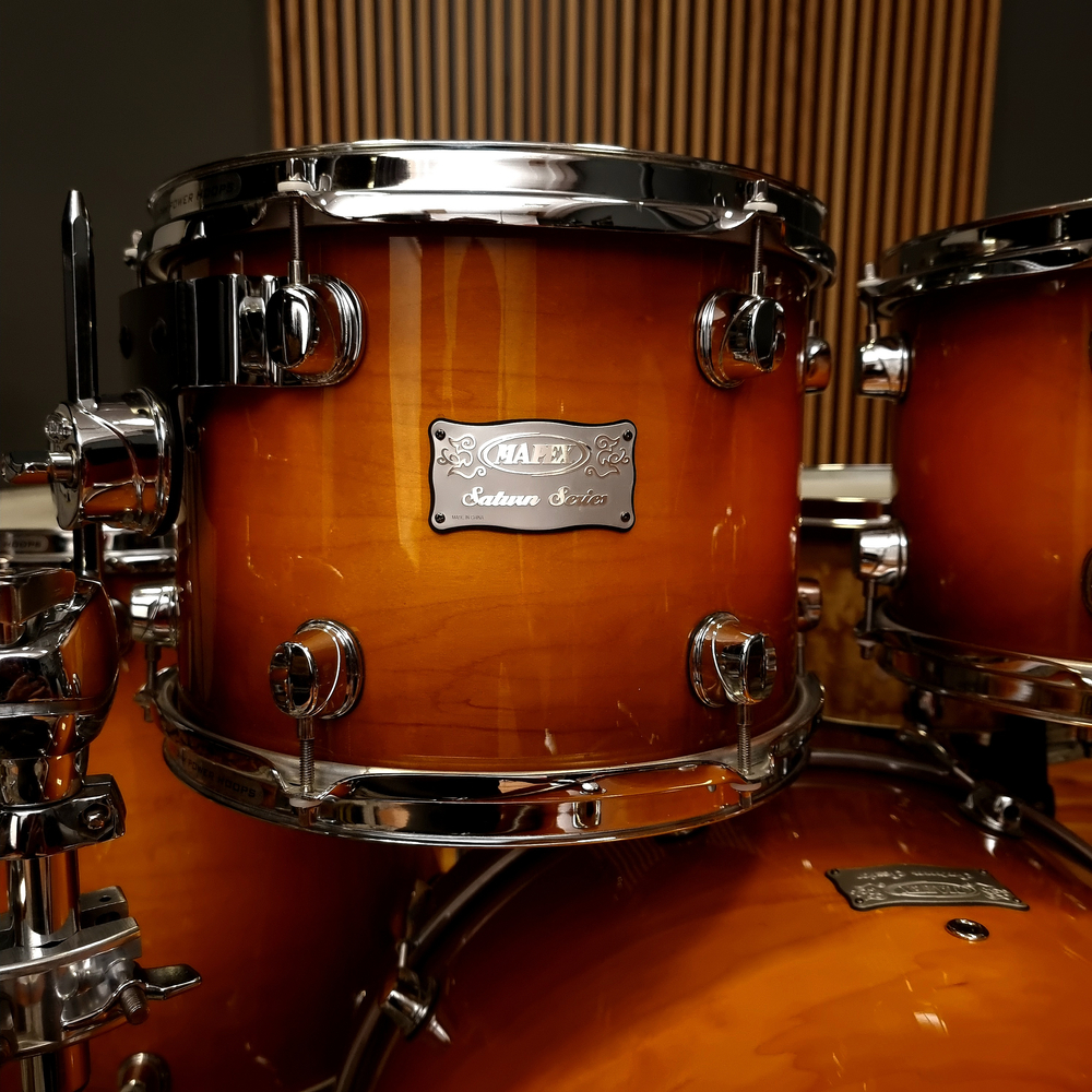 Perkusja Mapex Saturn 10 12 16 22 w kolorze Sienna Burst (UŻYWANA PERKUSJA Z GWARANCJĄ)