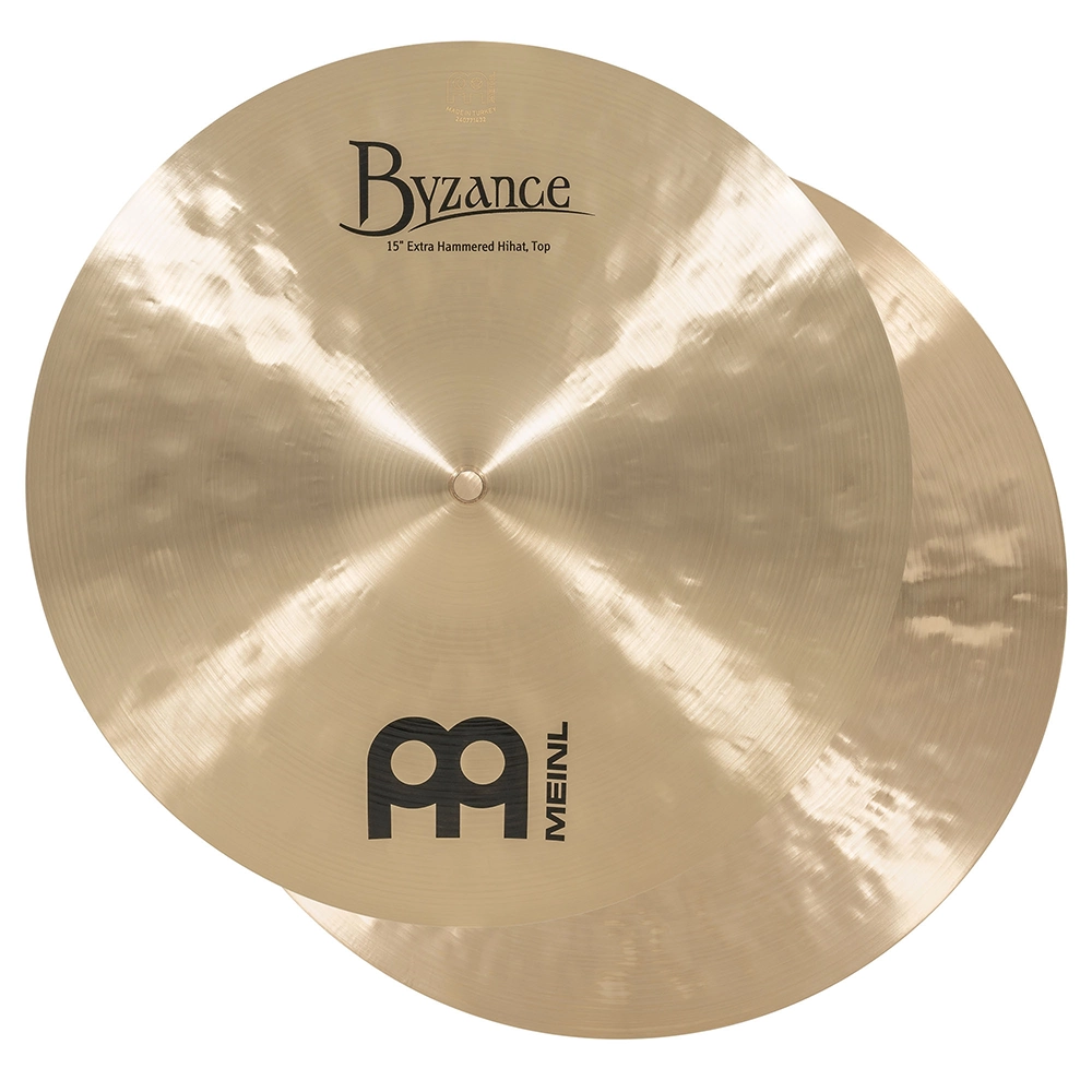 MEINL Cymbals 15" Byzance Traditional Extra Hammered Hihat