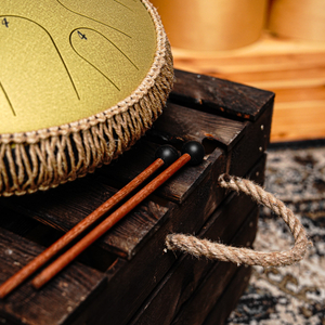 Pure Tongue Drum Lotus 14" 15 tonów (D-Dur) GOLD