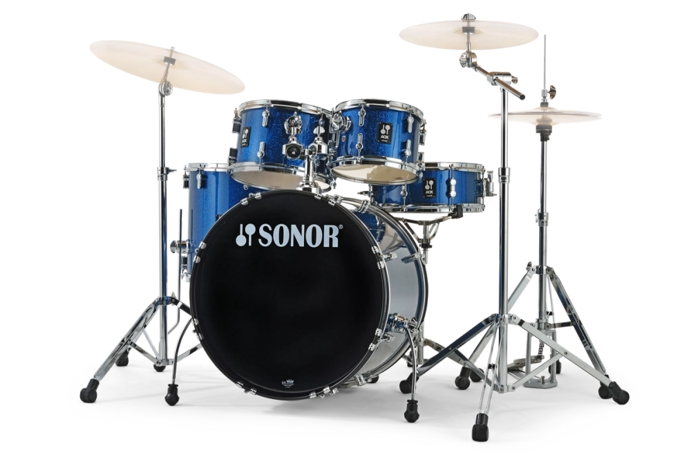 SONOR AQX Stage Set (Blue Ocean Sparkle)