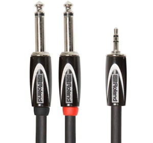 Roland Black Series Kabel Y 2 x Jack - Mini Jack Stereo 3 m RCC103528V2