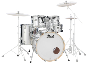 Pearl Export 22 Rock (Mirror Chrome) Shell set