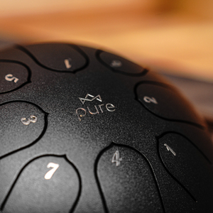 Pure Tongue Drum Pro Mini 6" 8 tonów (C-dur) BLACK